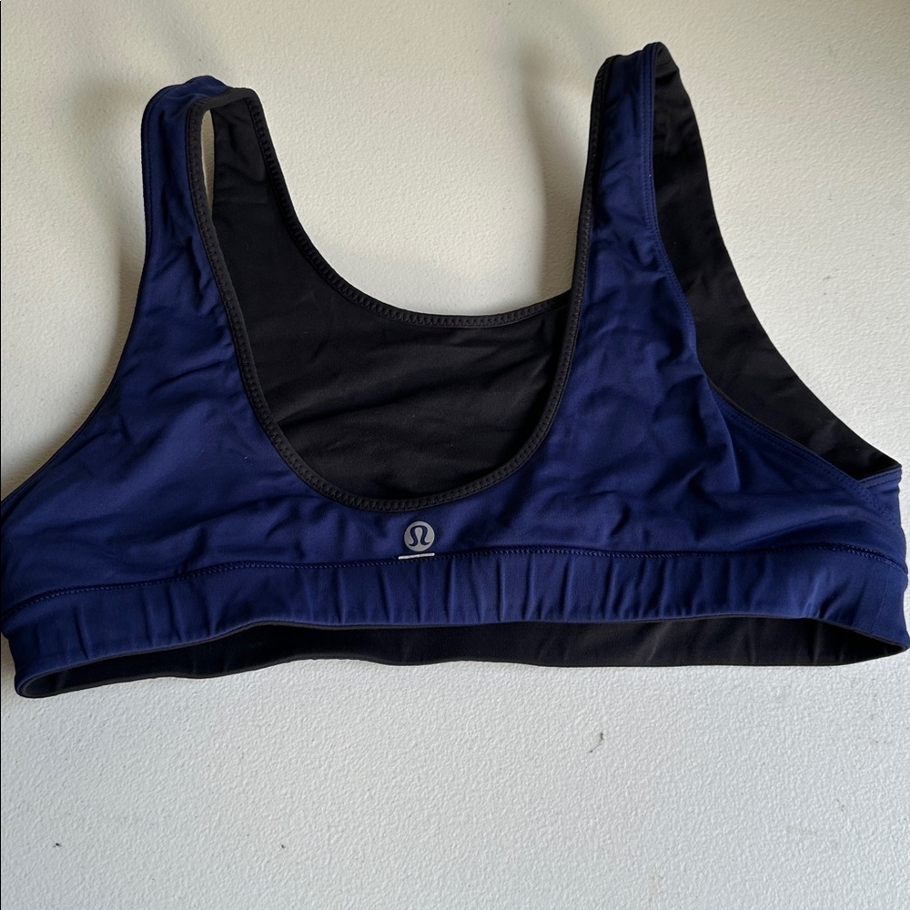 Lululemon Navy Blue Sports Bra